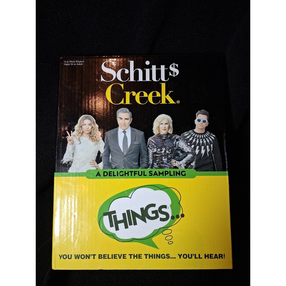 Schitts Creek A Del Sampling of Things Card Game PlayMonster 2021 Rose Family
